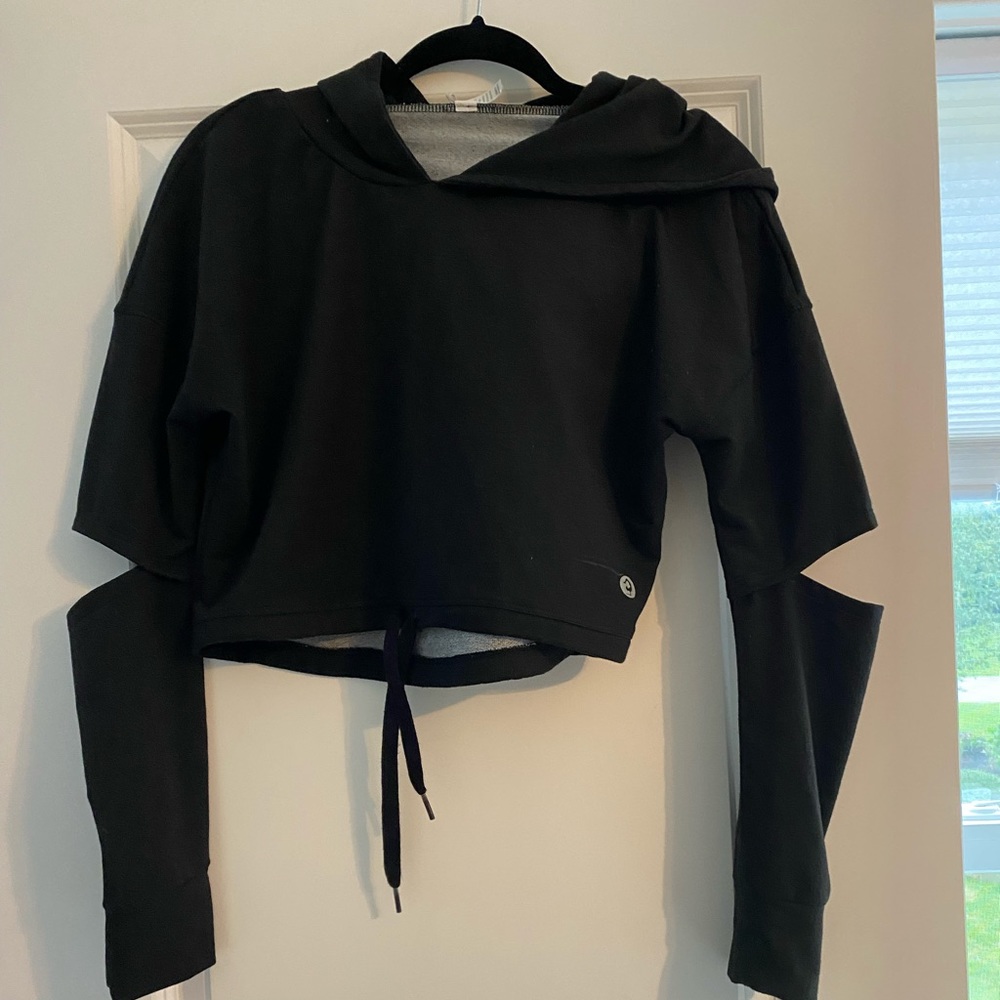 Cropped sweatshirt